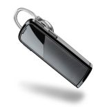 Plantronics Explorer 80 - Uniwersalna słuchawka Bluetooth obsługująca do 2 urządzeń jednocześnie + ładowarka samochodowa (Onyx Black)