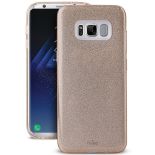 PURO Glitter Shine Cover - Etui Samsung Galaxy S8 (Gold)