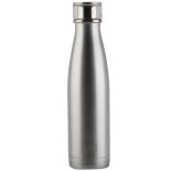 BUILT Perfect Seal Vacuum Insulated Bottle - Stalowy termos próżniowy 0,5 l (Silver)