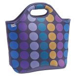 BUILT Market Tote - Torba na zakupy (Plum Dot)