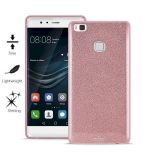 PURO Glitter Shine Cover - Etui Huawei P9 Lite (2016) (Rose Gold)