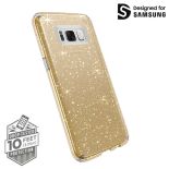 Speck Presidio Clear with Glitter - Etui Samsung Galaxy S8+ (Gold Glitter/Clear)