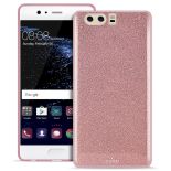 PURO Glitter Shine Cover - Etui Huawei P10 (Rose Gold)