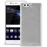 PURO Glitter Shine Cover - Etui Huawei P10 (Silver)