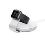 Moshi Travel Stand - Przenośna stacja ładująca Apple Watch (biały)