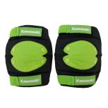 Kawasaki Kit Knee and Elbow Pads L/XL - Ochraniacze na łokcie lub kolana 14+ lat (czarny/zielony)