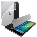 PURO Zeta Slim Plasma - Etui iPad 9.7” (2018/2017) w/Magnet & Stand up (czarny)