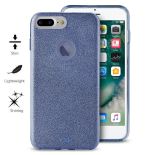 PURO Glitter Shine Cover - Etui iPhone 8 Plus / 7 Plus / 6s Plus / 6 Plus (Blue) Limited edition