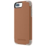 Griffin Survivor Prime Leather - Pancerne etui iPhone 8 Plus / 7 Plus / 6s Plus / 6 Plus (brązowy)