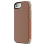 Griffin Survivor Prime Leather - Pancerne etui iPhone 8 / 7 / 6s / 6 (brązowy)