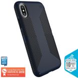 Speck Presidio Grip - Etui iPhone X (Eclipse Blue/Carbon Black)