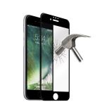 PURO Premium Full Edge Tempered Glass - Szkło ochronne hartowane na ekran iPhone 8 / 7 / 6s / 6 (czarna ramka)