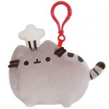 Pusheen - Brelok do kluczy z klipsem Kucharz (12 x 9 cm)