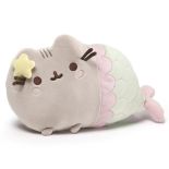 Pusheen - Maskotka Syrenka z gwiazdą (36 x 19 cm) (różowy)