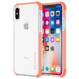 Incipio Reprieve SPORT - Etui iPhone X (Coral/Clear)