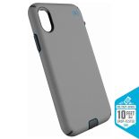 Speck Presidio Sport - Etui iPhone X (Gunmetal Grey/Cobalt/Slate)