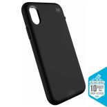 Speck Presidio Sport - Etui iPhone X (Black/Gunmetal Grey)