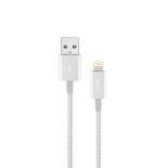 Moshi Integra - Kabel Apple Lightning MFi 1,2 m (Jet Silver)