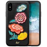 Laut POP BOUQUET - Etui iPhone Xs / X z 2 foliami na ekran w zestawie (Bouquet)