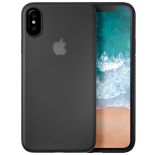 Laut SLIMSKIN - Etui iPhone X z 2 foliami na ekran w zestawie (Black)