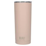 BUILT Vacuum Insulated Tumbler - Stalowy kubek termiczny z izolacją próżniową 0,6 l (Pale Pink)