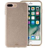 PURO Glitter Shine Cover - Etui iPhone 8 Plus / 7 Plus / 6s Plus / 6 Plus (Gold) Limited edition