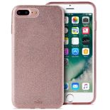 PURO Glitter Shine Cover - Etui iPhone 8 Plus / 7 Plus / 6s Plus / 6 Plus (Rose Gold) Limited edition