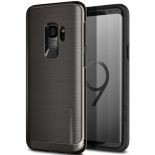 Obliq Slim Meta - Etui Samsung Galaxy S9 (Titanium Black)