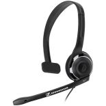 Sennheiser PC 7 USB - Dynamiczny otwarty zestaw słuchawkowy (czarny)