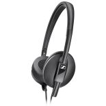 Sennheiser HD 2.10 - Składane zamknięte dynamiczne słuchawki stereofoniczne (czarny)