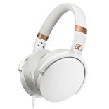 Sennheiser HD 4.30 I White - Składane zamknięte dynamiczne słuchawki stereofoniczne, MFi  (biały)