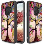 Zizo Sleek Hybrid Design Cover - Etui Samsung Galaxy S9 (Colorful Tree)