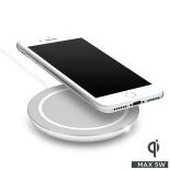 PURO Wireless Charging Station Qi - Uniwersalna stacja bezprzewodowa USB-C z ładowaniem indukcyjnym Qi, 5 V / 1 A - 5 W (biały)