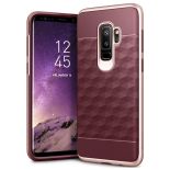 Caseology Parallax Case - Etui Samsung Galaxy S9+ (Burgundy/Rose Gold)