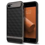 Caseology Parallax Case - Etui iPhone 8 / 7 (Black/Warm Gray)