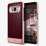 Caseology Fairmont Case - Etui Samsung Galaxy S8+ (Cherry Oak)