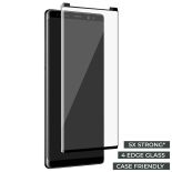 PURO Premium Full Edge Tempered Glass Case Friendly - Szkło ochronne hartowane na ekran Samsung Galaxy Note 9 (czarna ramka)