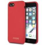 Guess Silicone - Etui iPhone 8 / 7 (czerwony)