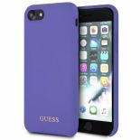 Guess Silicone - Etui iPhone 8 / 7 (fioletowy)