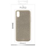 PURO Glitter Shine Cover - Etui iPhone XR (Gold)