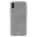 PURO Glitter Shine Cover - Etui iPhone Xs Max (Silver)