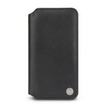 Moshi Overture - Etui iPhone XR z kieszenią na karty + stand up (Charcoal Black)