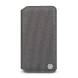 Moshi Overture - Etui iPhone XR z kieszenią na karty + stand up (Herringbone Gray)