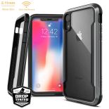 X-Doria Defense Shield - Etui aluminiowe iPhone XR (Drop test 3m) (Black)