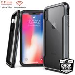 X-Doria Defense Shield - Etui aluminiowe iPhone Xs Max (Drop test 3m) (Black)