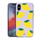 Laut TUTTI FRUTTI - Etui iPhone Xs / X o prawdziwym zapachu owocu (Lemon)