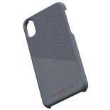 Nordic Elements Original Hel - Etui iPhone Xs / X z prawdziwym drewnem klonowym (Mid Grey)