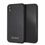 Guess Iridescent - Etui iPhone XR (czarny)