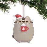 Pusheen - Ozdoba na choinkę Pusheen z Filiżanką (7 cm)