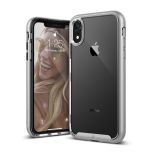 Caseology Skyfall Case - Etui iPhone XR (Silver)